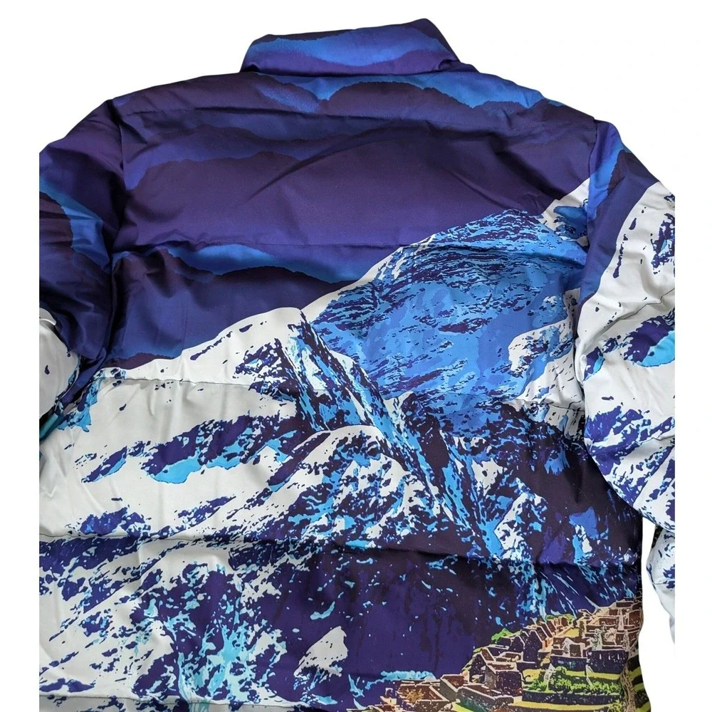 Paper Planes Puffer Coat Men‎ 2X Oversized Streetwear Skater